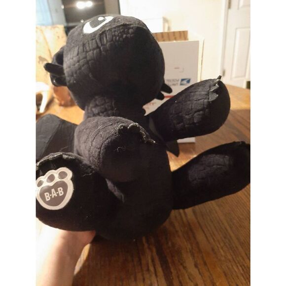 Build A Bear Workshop How To Train Your Dragon Hidden World Black Dragon 4/19 - Picture 5 of 5